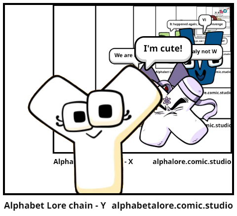 Alphabet Lore chain - Y - Comic Studio